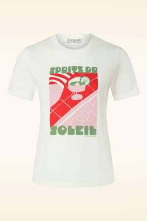 Spritz du Soleil T-Shirt in Weiß