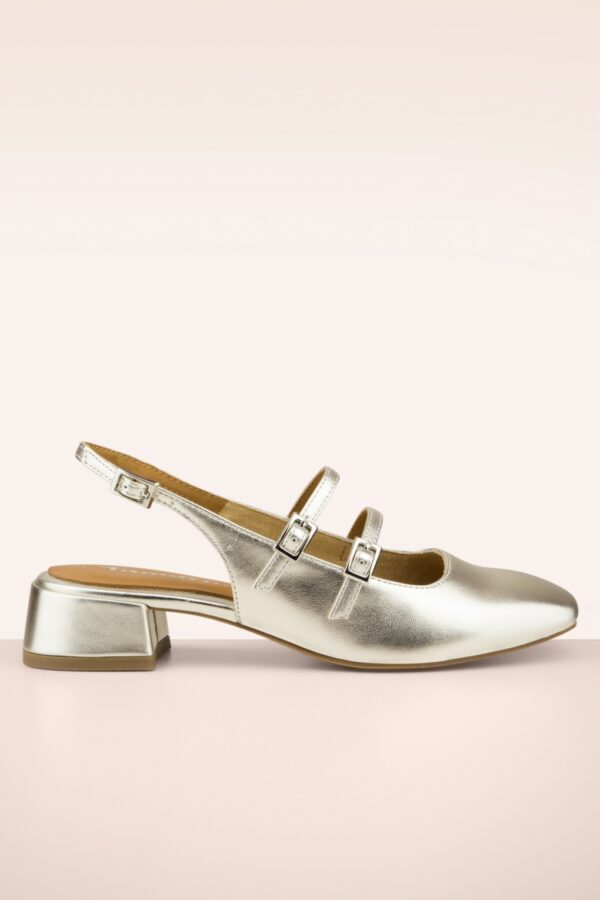 Viva Pumps in Platin