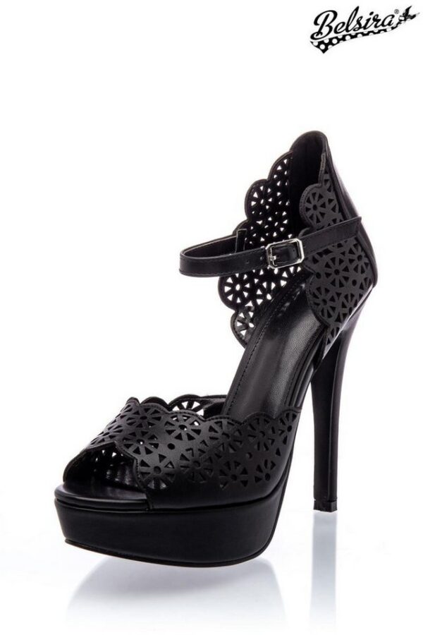 BELSIRA Belsira - Riemchenschuhe - (37,38,39,40,41) High-Heel-Pumps