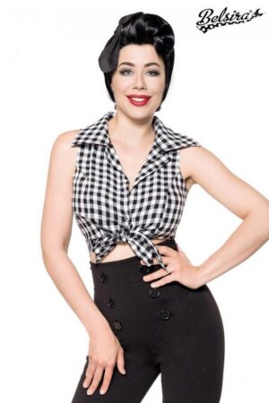BELSIRA Hemdbluse Belsira - Karobluse - (3XL,L)
