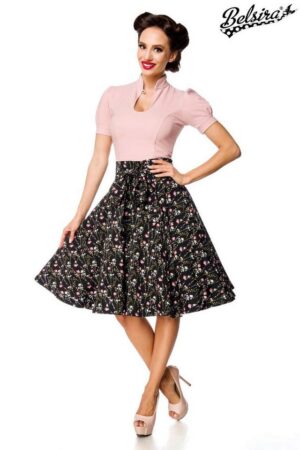 BELSIRA Midirock Belsira - Rock mit Schluppe - (3XL,4XL)