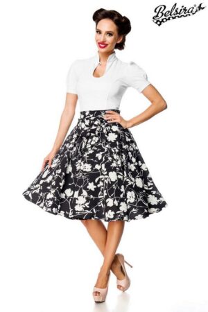 BELSIRA Midirock Belsira - Rock mit Schluppe - (3XL,4XL)