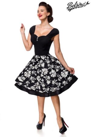 BELSIRA Trachtenkleid Belsira - Blumenkleid - (4XL,L,M,S,2XL)