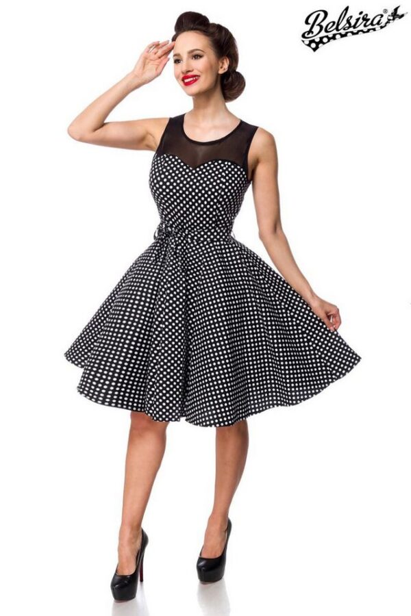 BELSIRA Trachtenkleid Belsira - Kleid mit Dots - (3XL,4XL)