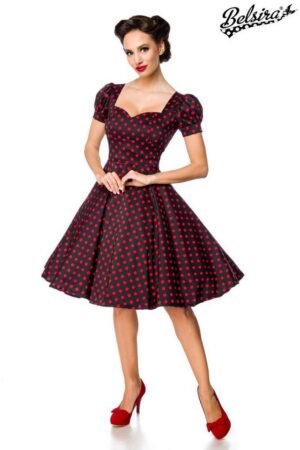 BELSIRA Trachtenkleid Belsira - Kleid mit Puffärmeln - (2XL,3XL,4XL,L,M,S)