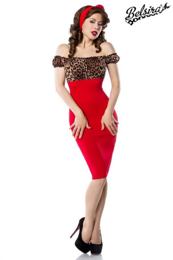 BELSIRA Trachtenkleid Belsira - Vintage Pencil-Kleid - (S,XL,XS,L)