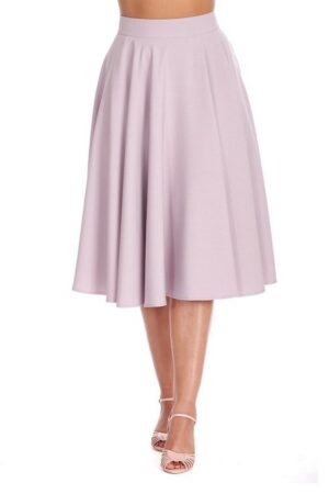 Banned A-Linien-Rock Sway Swing Lila Retro Vintage Skirt