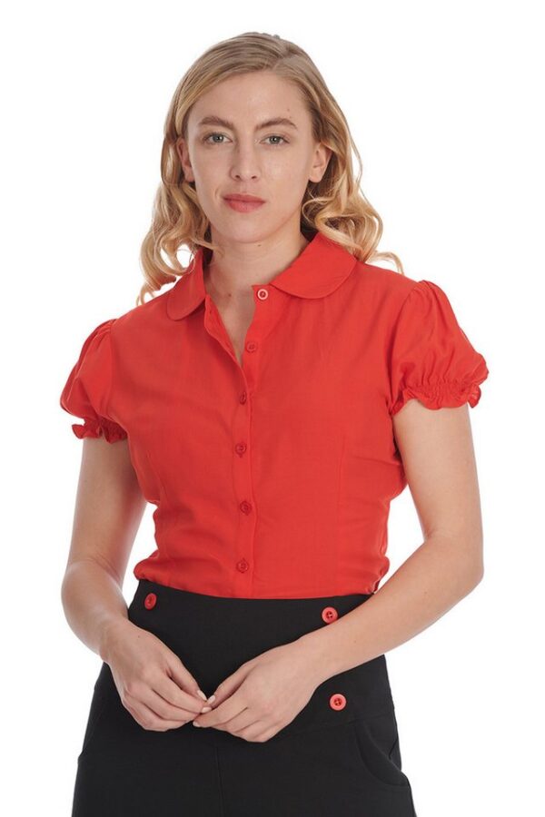 Banned Blusenshirt Betsy Bloom Rot