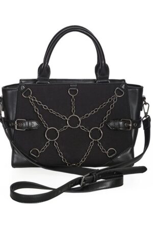 Banned Handtasche From Beyond, Chain Tote Bag Goth Metal Ketten Punk