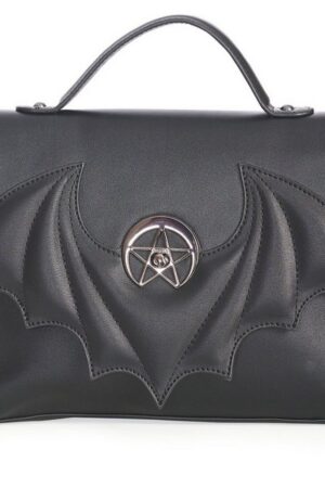 Banned Schultertasche Dreamcatcher Bat, Fledermaus Flügel Pentagramm