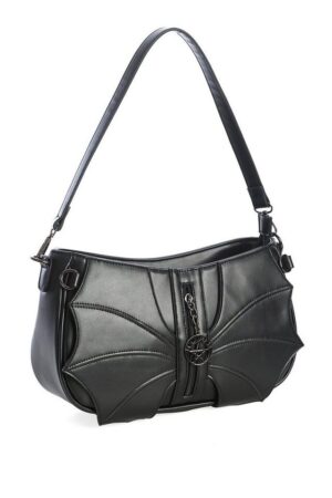 Banned Schultertasche Malachi Batwing, Zwei Trageriemen