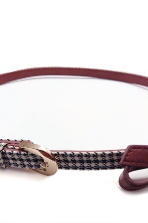 Banned Taillengürtel Zen Garden Hahnentritt Muster Vintage Retro Dogtooth Gürtel
