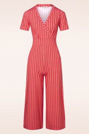 Britta Ranka Jumpsuit in Rot