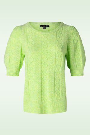Emery Strickoberteil in Lemon