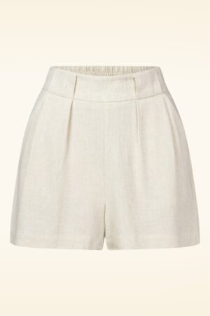 Hilton Leinenmix Shorts in Sand