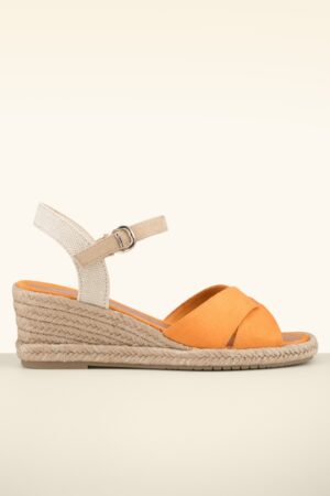 Lissa Low Keilabsätze in Orange