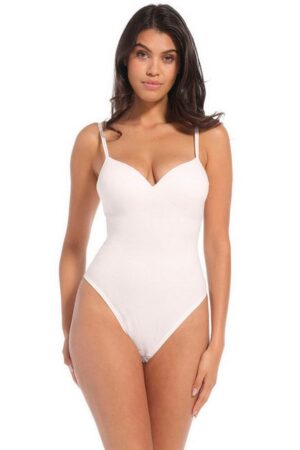 MAGIC Bodyfashion Shaping-Body Soft Thong Body schmale, verstellbare Träger