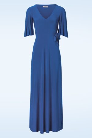 Norah Maxikleid in Kornblumenblau