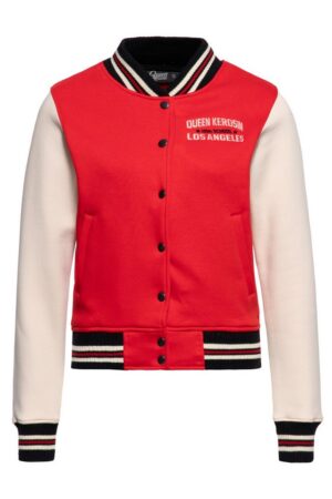 QueenKerosin Collegejacke High School (1-St) mit Rückenstickerei