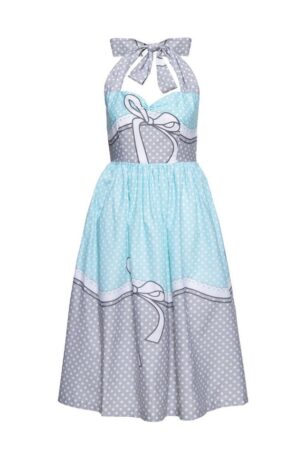 QueenKerosin Sommerkleid (1-tlg) mit Polka Dots