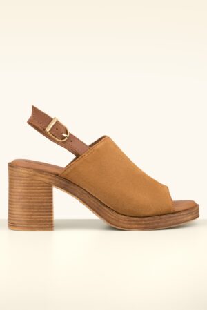 Sierra Suède Sandalen in Cognac