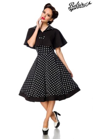 BELSIRA Trachtenkleid Belsira Swing-Kleid mit Cape