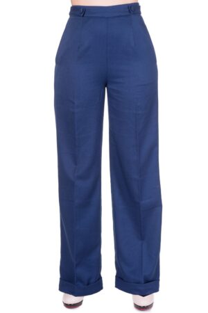 Banned Marlene-Hose Party On Navy Vintage
