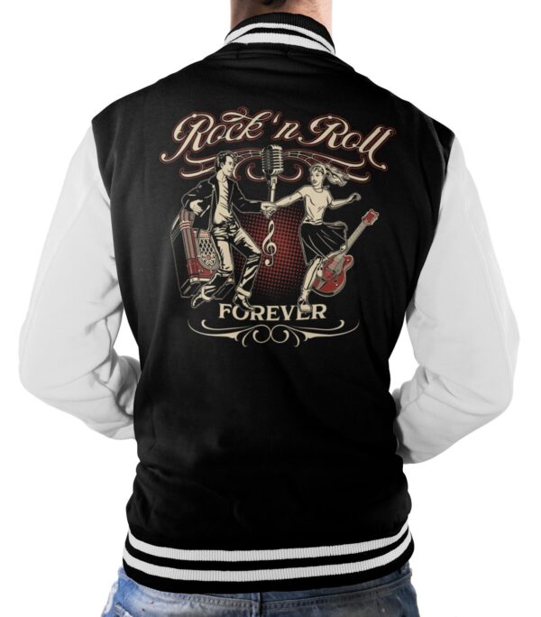 GASOLINE BANDIT® Collegejacke für Rockabilly Rock'n