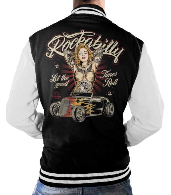 GASOLINE BANDIT® Collegejacke für Rockabilly Rock'n
