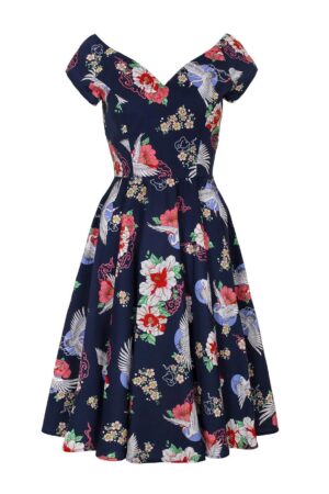 Hell Bunny A-Linien-Kleid Misa Swing Dress