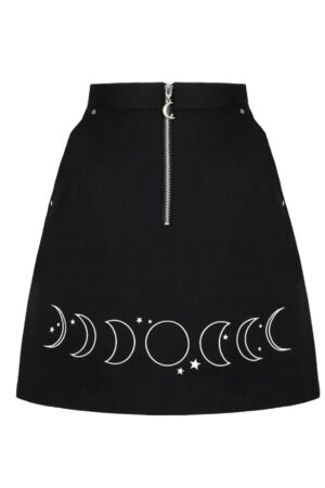 Hell Bunny Bleistiftrock Phaze Skirt Bestickt