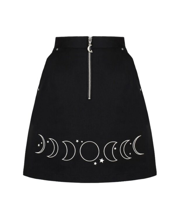 Hell Bunny Bleistiftrock Phaze Skirt Bestickt