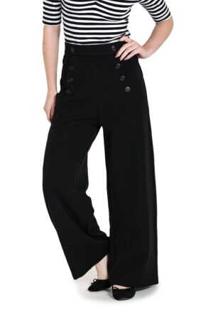 Hell Bunny Marlene-Hose Carlie Swing Trousers