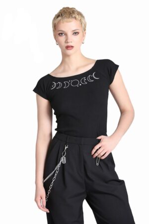 Hell Bunny Shirttop Phaze Gothic Goth