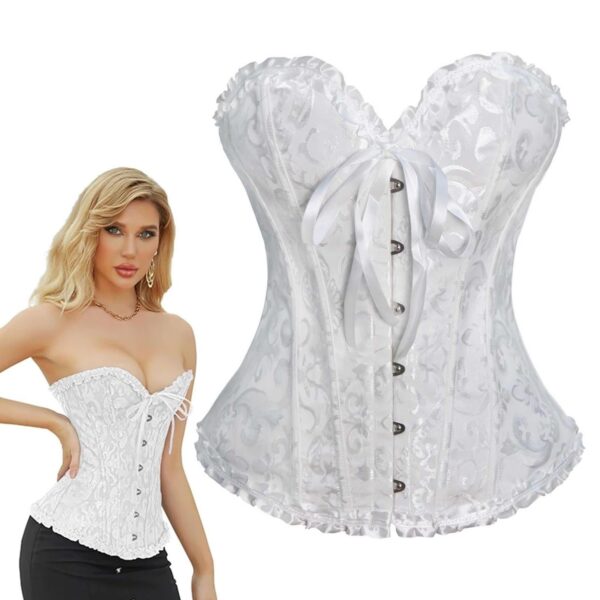 RWEUOQ Set: Corsage Corsage Korsett Tops