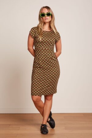 Rose Toulouse Kleid in Schwarz