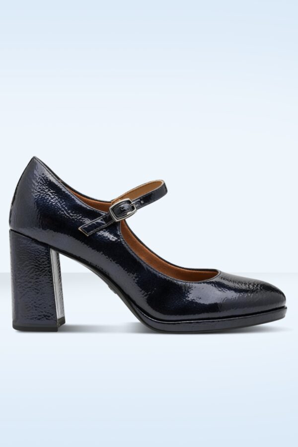 Maddy Patent Pumps in Dunkelblau