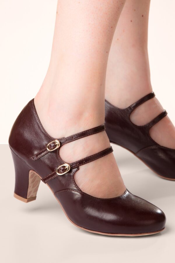 Ava Deep Desire Pumps in Ochsenblutrot.