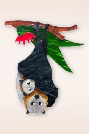 Frankie & Finn Flying Foxes Brosche