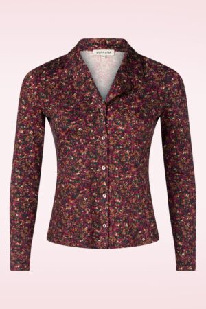 Jade Graphic Print Bluse in multi