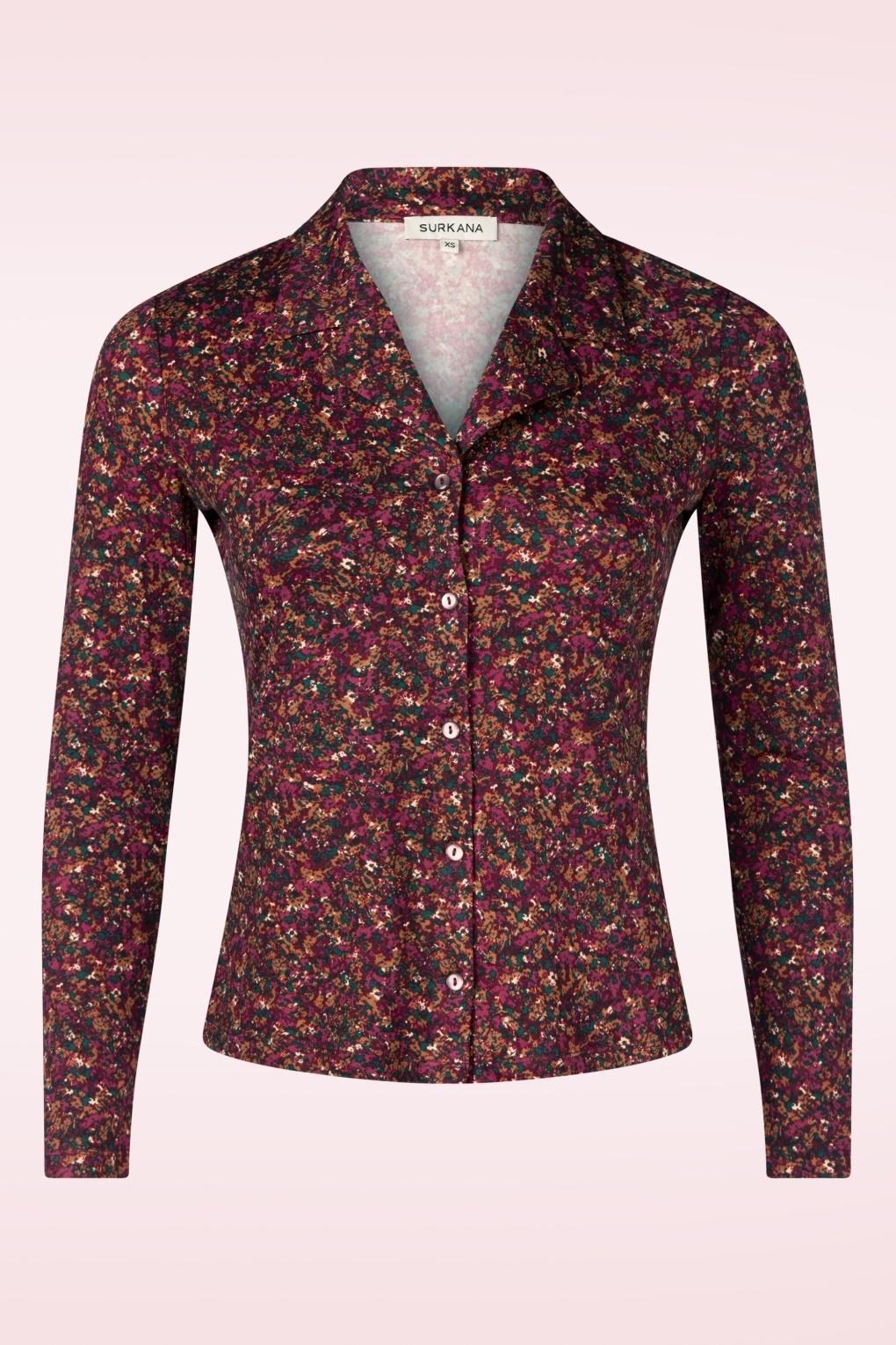 Jade Graphic Print Bluse in multi