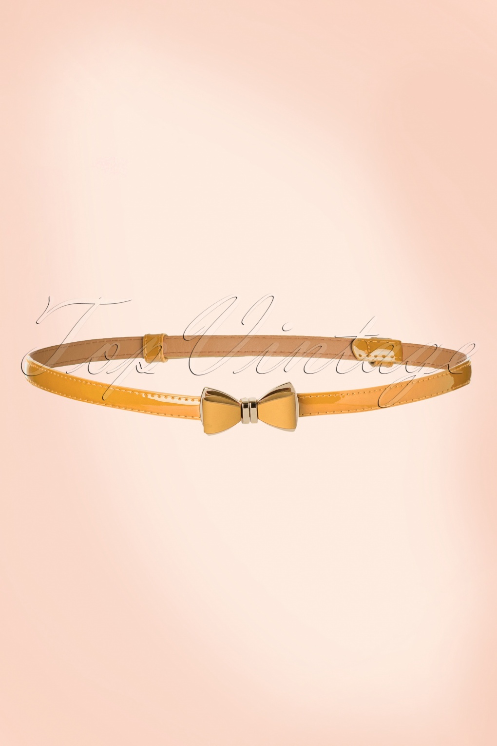 Ocean Avenue Schleifengürtel in Senf