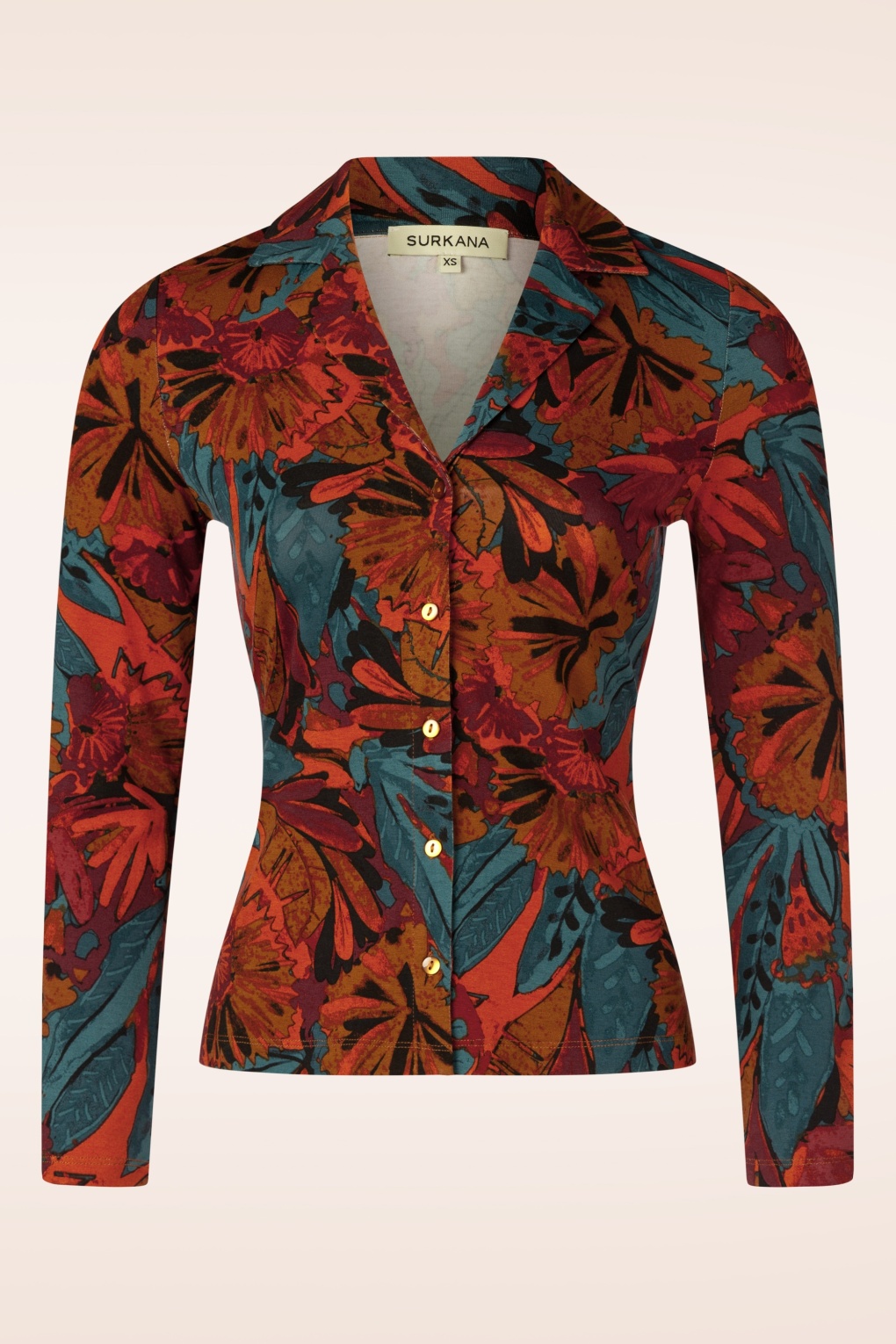 Soey Grafikdruck Bluse in Multi