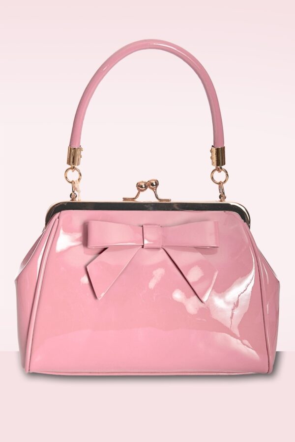 California Nights Lack-Handtasche in Rosa