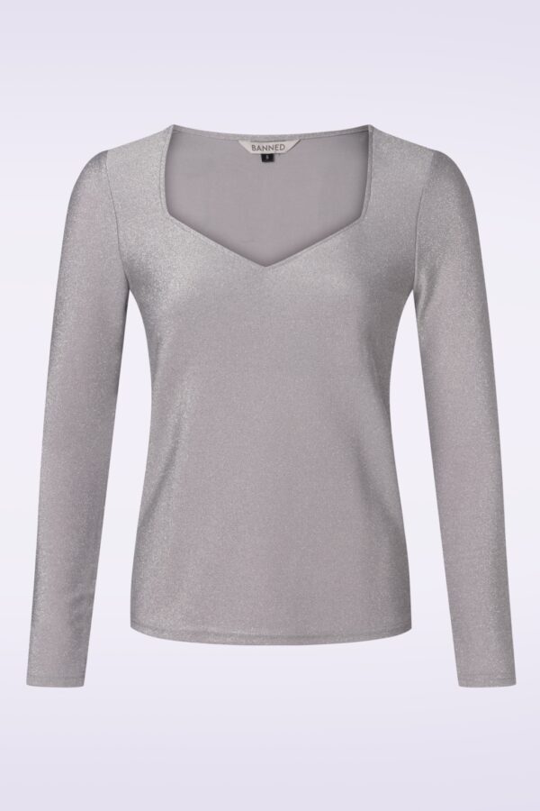 Disko Top in Grau