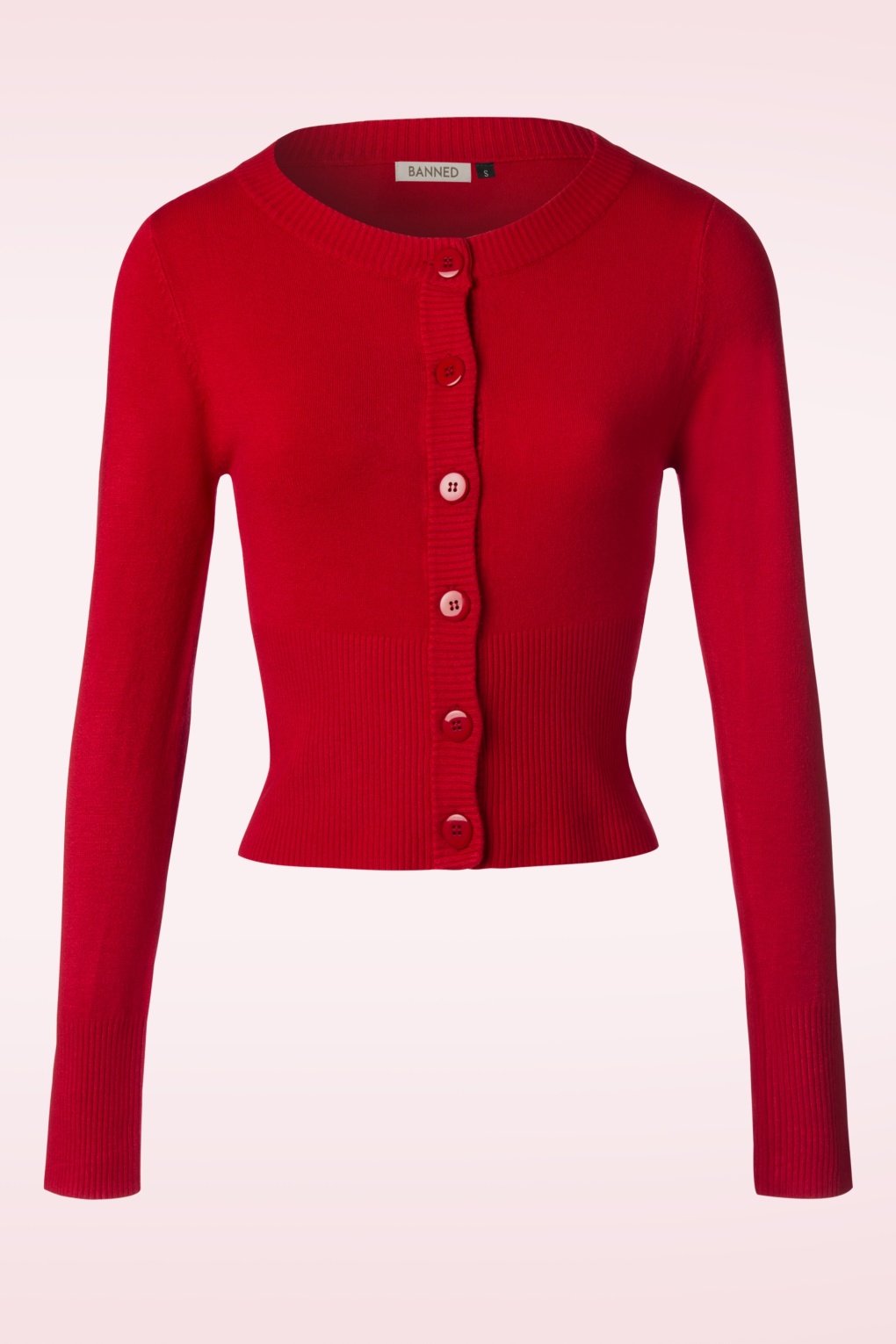 Dolly Cardigan in leuchtendem Rot