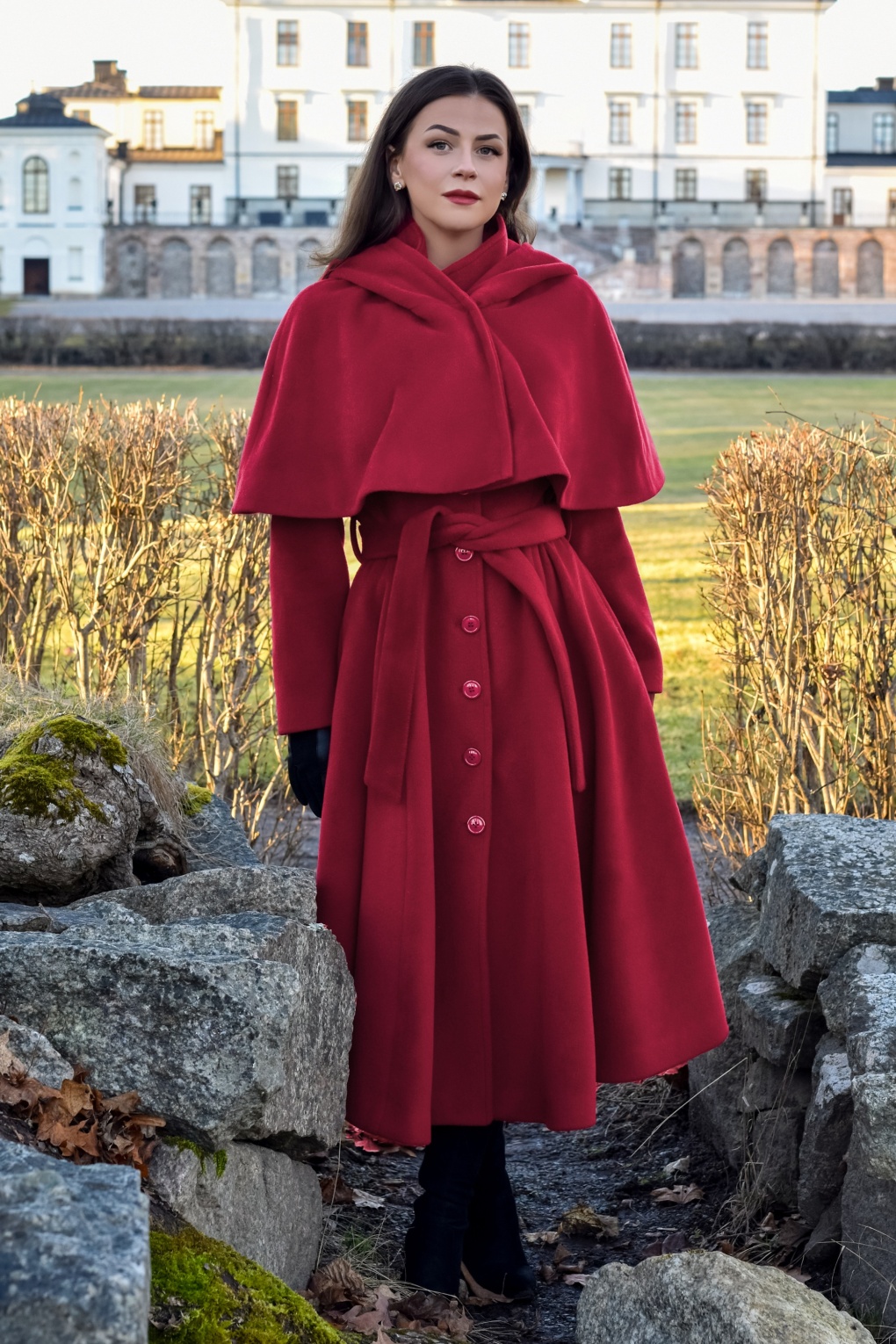 Fairy Swing Mantel in Rot