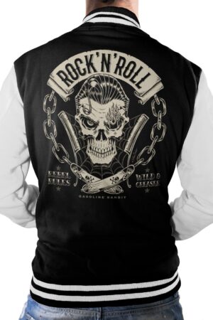 GASOLINE BANDIT® Collegejacke für Rockabilly Rock'n