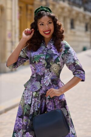 Laly Violette Blazer Jacket in Hortensia Purple