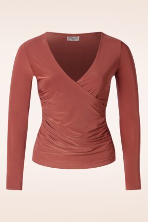 Maya Top in Altrosa